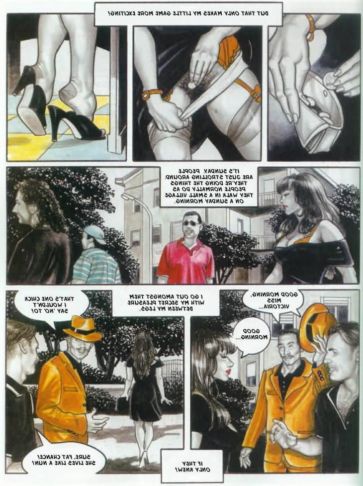 12P Sexy comic masturbation and fucking