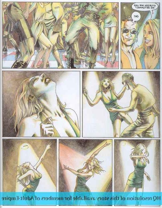 12P Drawn dude chases the girl and fucks her hard