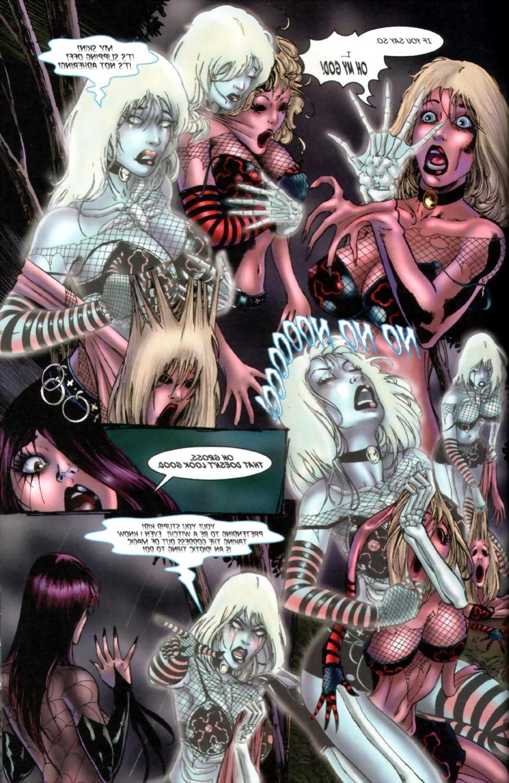 12P Nude comics with beautiful lesbian dolls