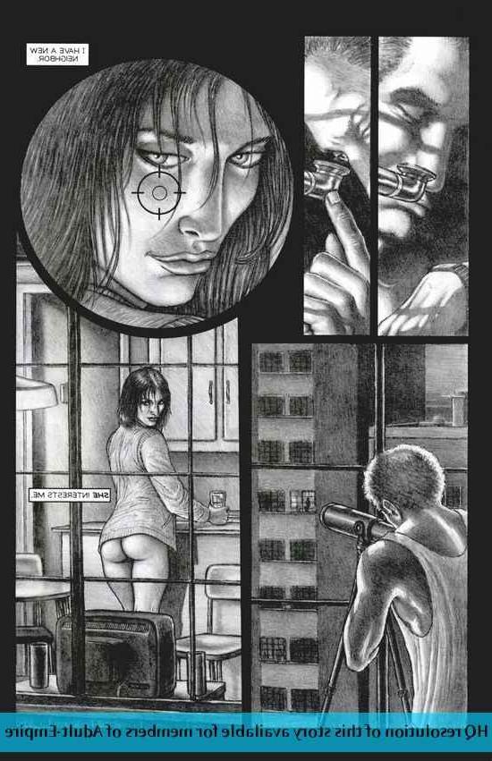12P Hot adult comics with sexy babe sucking dick