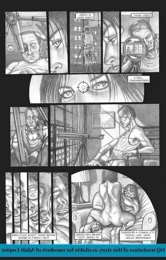 12P Hot adult comics with sexy babe sucking dick