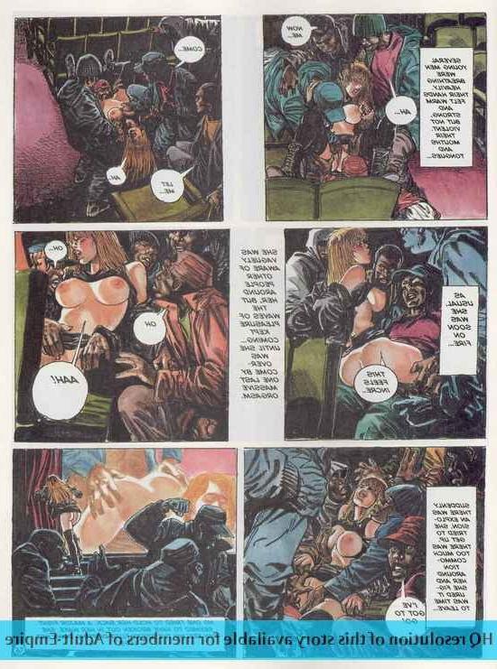 12P Porn comics with hot chick being fucked hard