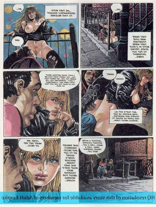 12P Porn comics with hot chick being fucked hard