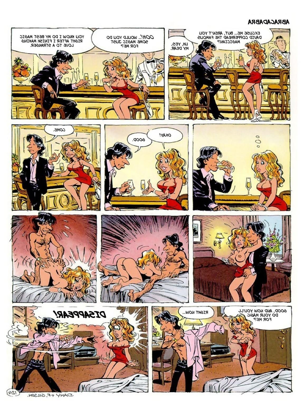 12P Comics blowjob and sex for street bandit