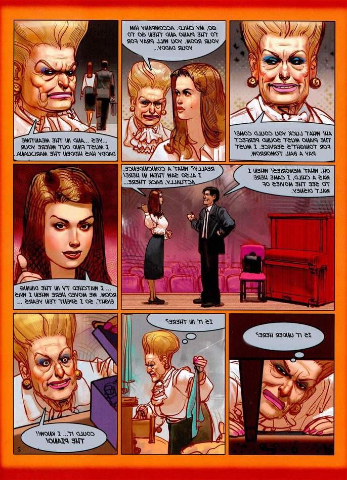 12P Girl sharing cock in the hottest sex comics