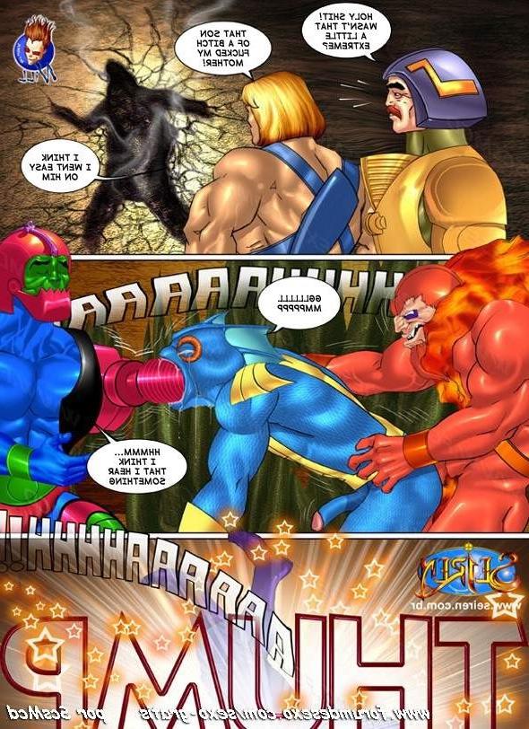 12P Girl sharing cock in the hottest sex comics