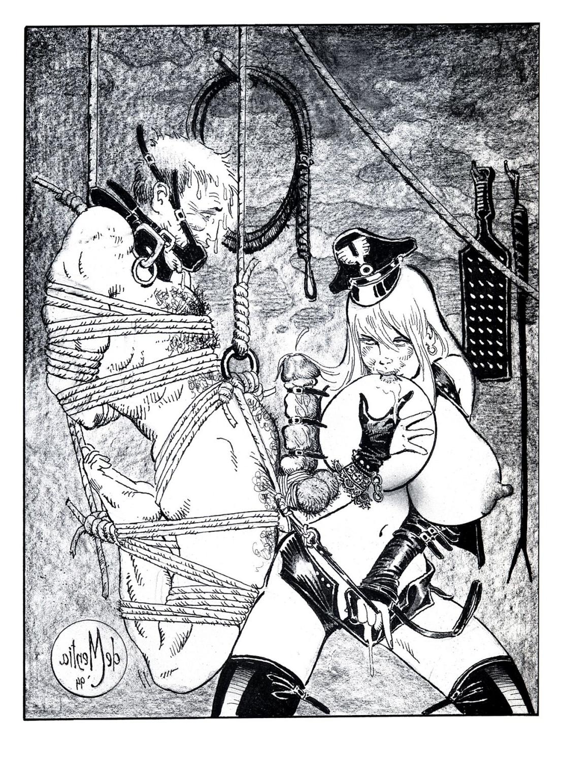 12P Two chicks tortured in wild bdsm comix