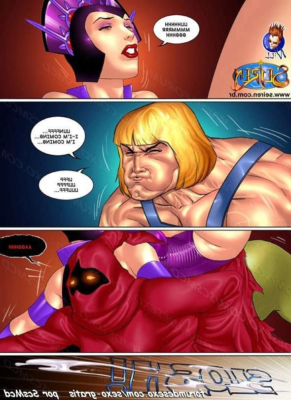 12P Strong dude fucks two hot ladies in porn comics