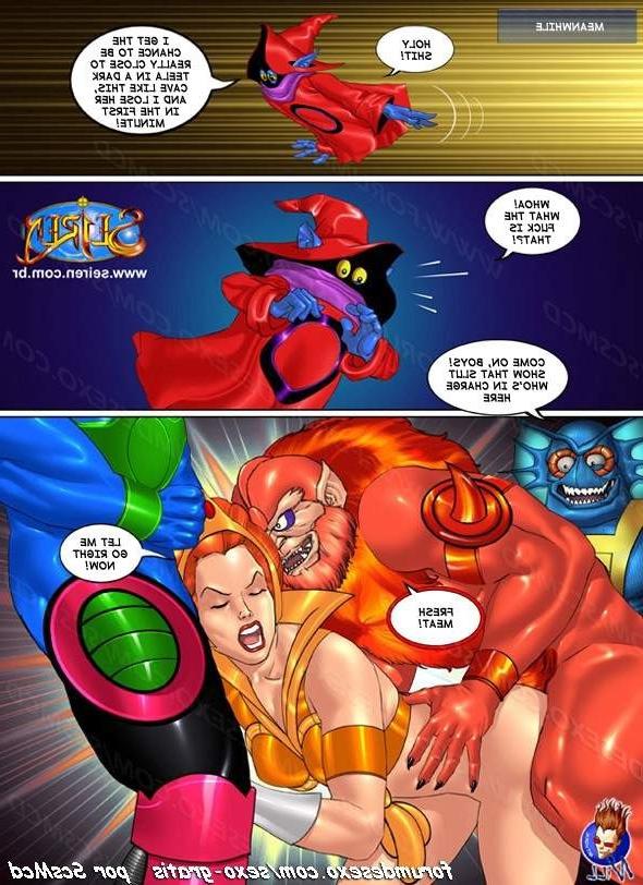 12P Strong dude fucks two hot ladies in porn comics