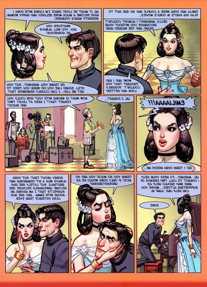 12P Sexy beauty gets pussy licked in hot adult comics