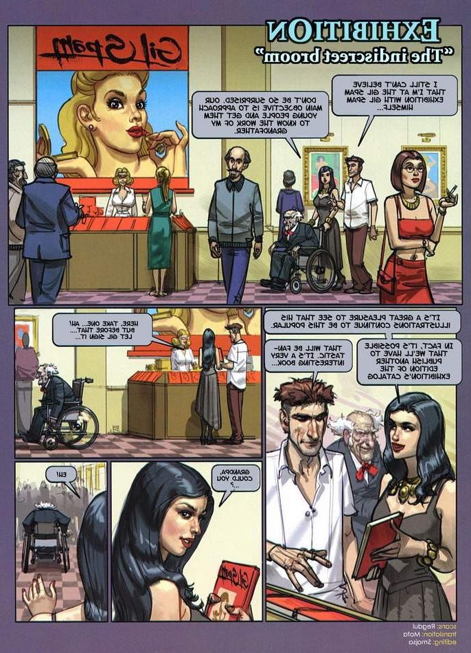 12P Strong dude fucks two hot ladies in porn comics