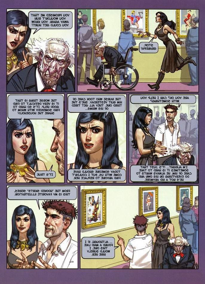 12P Strong dude fucks two hot ladies in porn comics