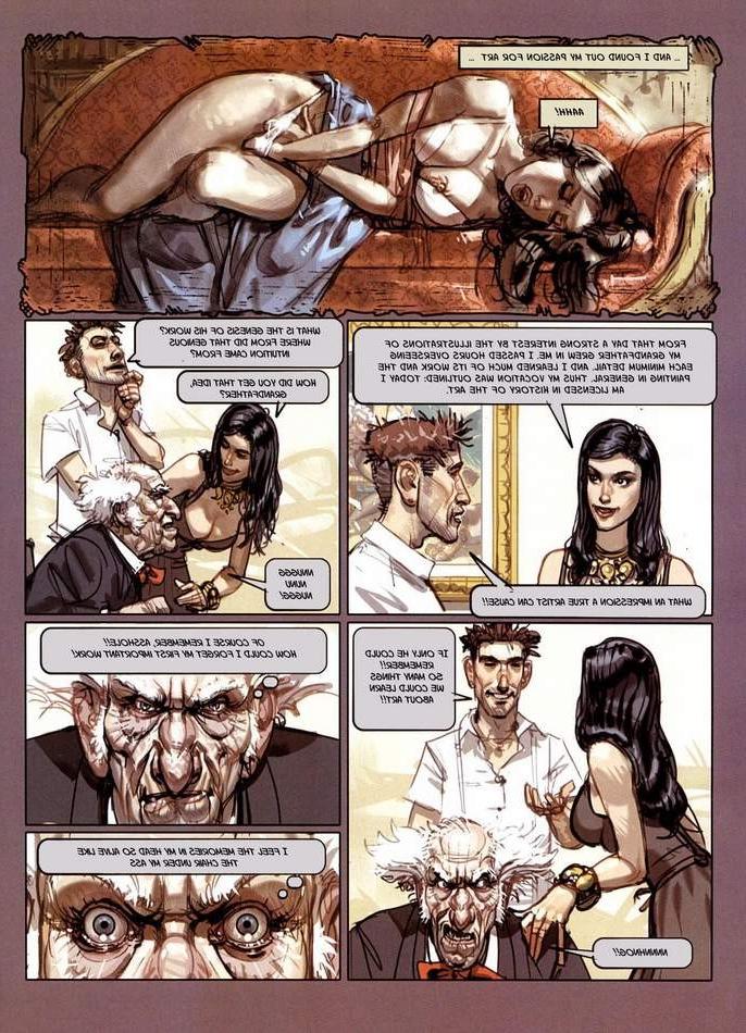 12P Strong dude fucks two hot ladies in porn comics
