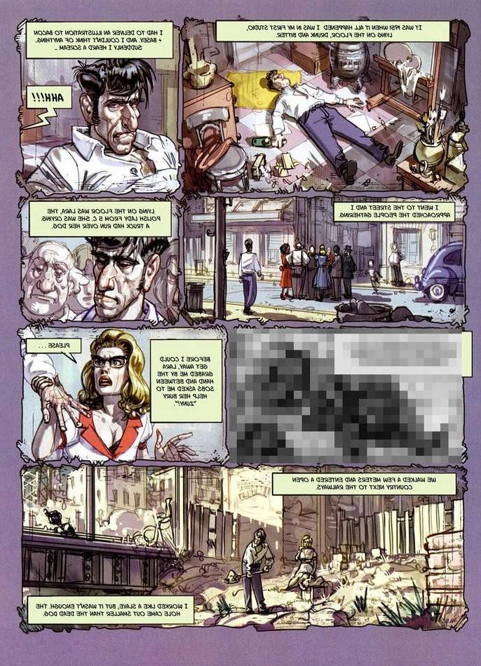 12P Strong dude fucks two hot ladies in porn comics
