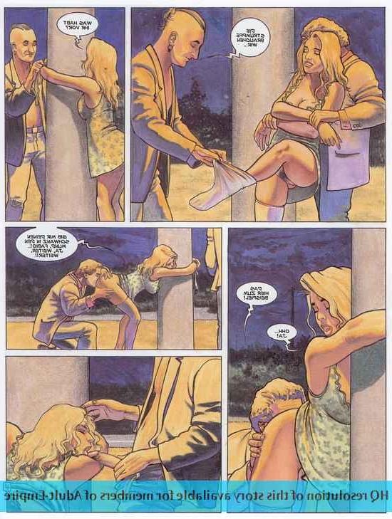 12P Sexy hooker with fuckable ass in sex comics