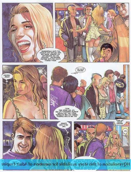 12P Sexy hooker with fuckable ass in sex comics