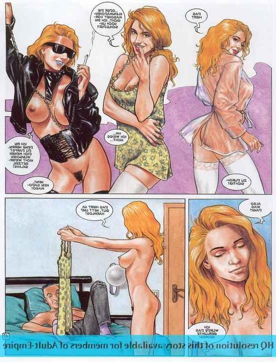 12P Sexy hooker with fuckable ass in sex comics