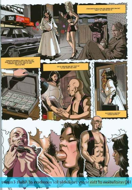 12P Blond nurse rides cock in hot sex comics