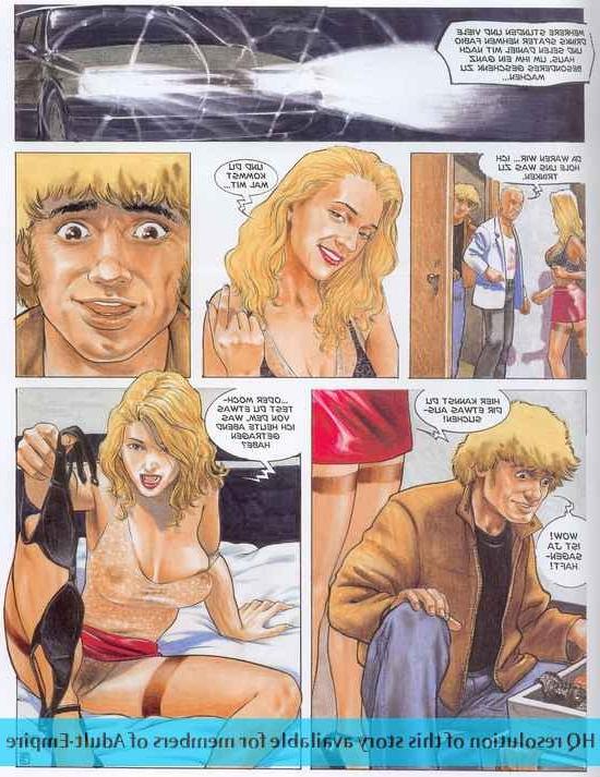 12P Blond nurse rides cock in hot sex comics