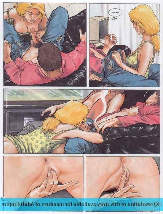 12P Sexy beauty gets pussy licked in hot adult comics