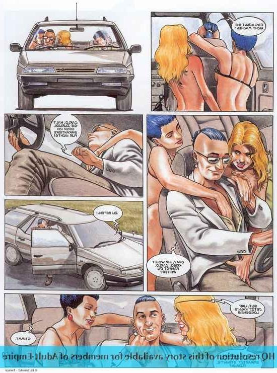 12P Girls sharing cock in the hottest sex comics