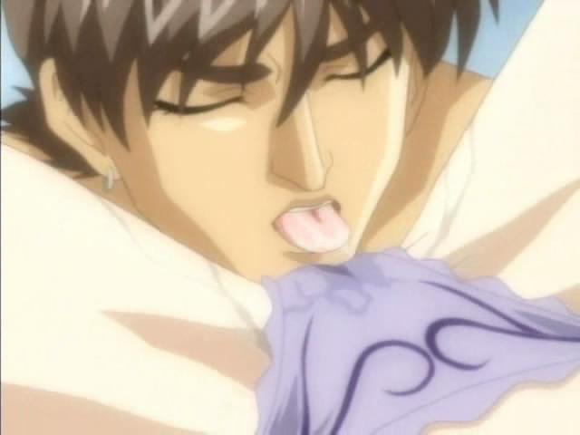 12P Dirty anime with chick forced to jump pecker