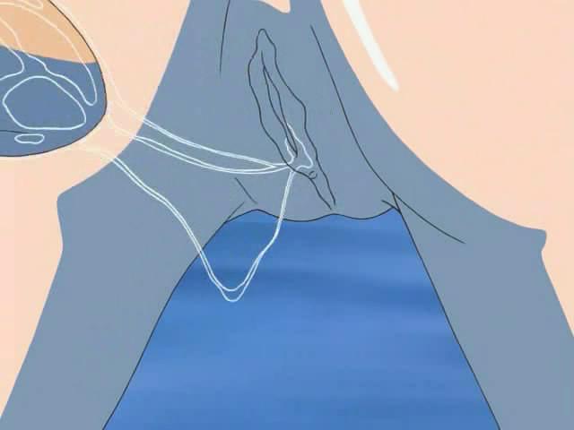 12P Horny anime with tit fuck and cock ride
