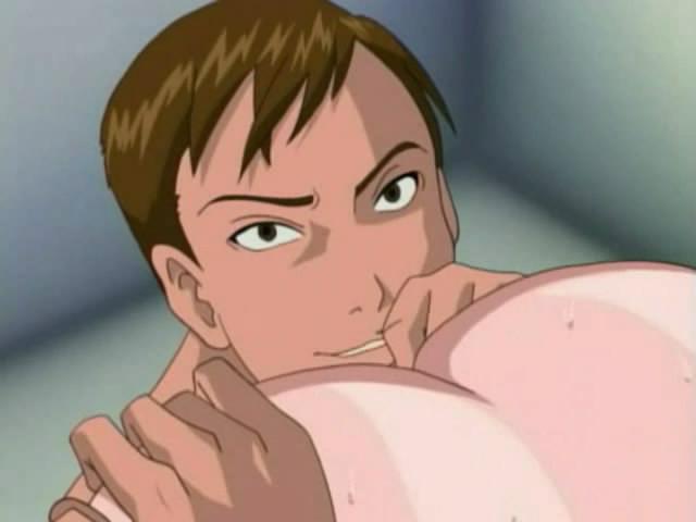 12P Cruel hentai where guy packs doll with gun