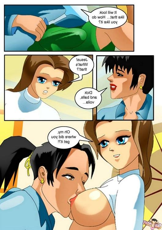 15P Tranny cartoon sex action