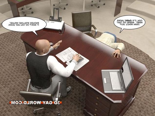 16P Cunning student 3D gay comics male hentai cartoons anime gay