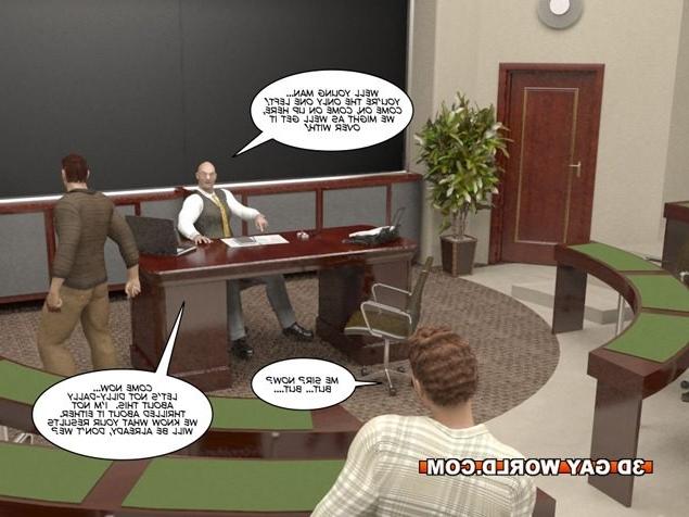 16P Cunning student 3D gay comics male hentai cartoons anime gay