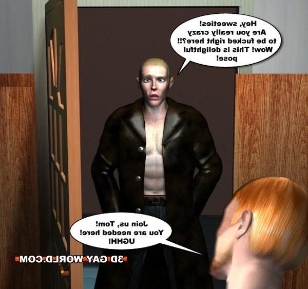 16P Gay rock stars orgy 3D gay comix male hentai cartoons anime