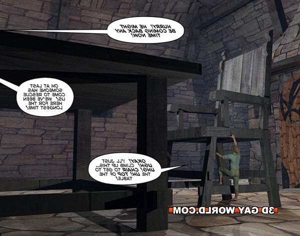 16P Gay giant cock macrophile 3D comics gay hairy bear dick hentai