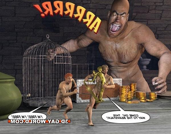 16P Gay giant cock macrophile 3D comics gay hairy bear dick hentai
