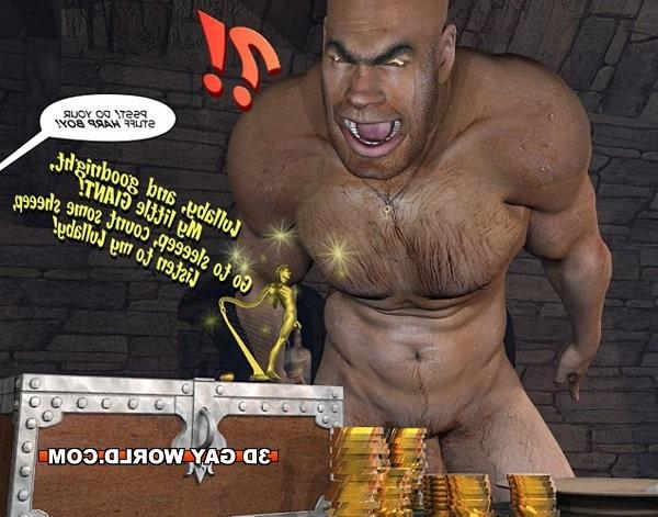 16P Gay giant cock macrophile 3D comics gay hairy bear dick hentai