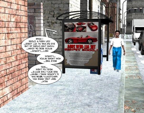 8P Unzufriedene reife Hausfrau, 3D-Porno-Comics, öffentliches Interracial