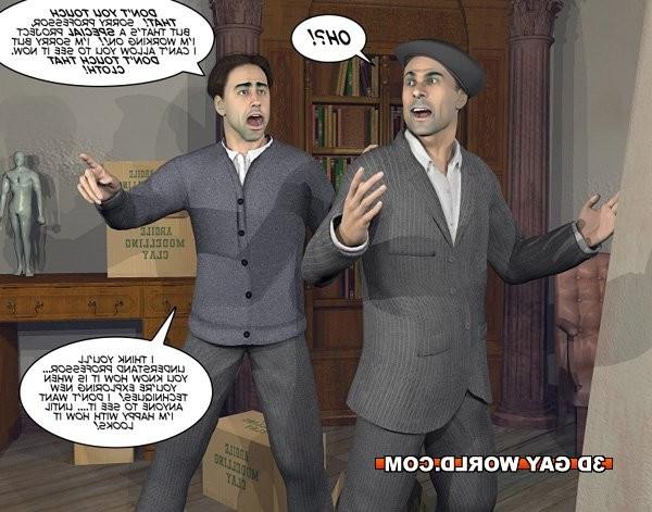 16P 3D comics hentai about young muscle gay artist magic penis anime