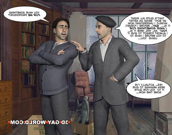 16P 3D comics hentai about young muscle gay artist magic penis anime