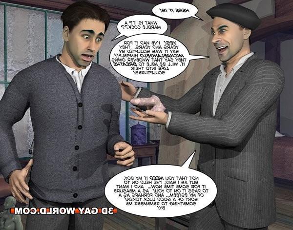 16P 3D comics hentai about young muscle gay artist magic penis anime
