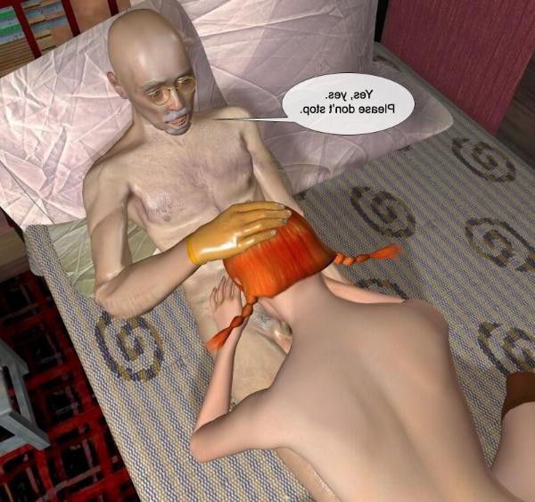 16P Sex teacher of redhead virgin 3D anime comics about defloration
