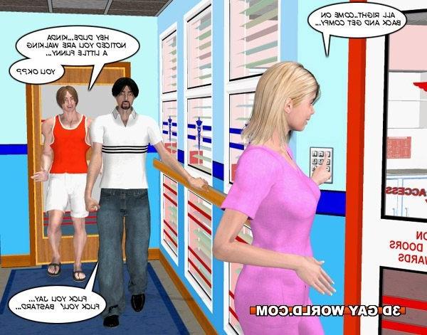 16P Bedside manners of gay doctor 3D hentai comics gay medical fetis