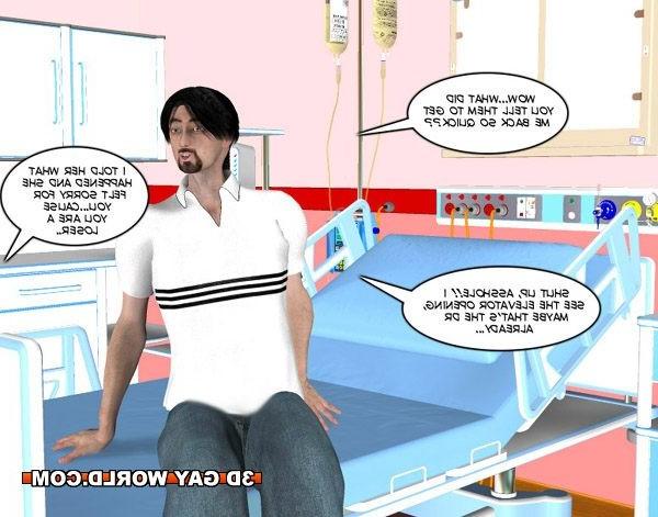 16P Bedside manners of gay doctor 3D hentai comics gay medical fetis