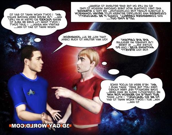 16P Gay scifi adventures 3D gay comics anime cartoon hunk man dude