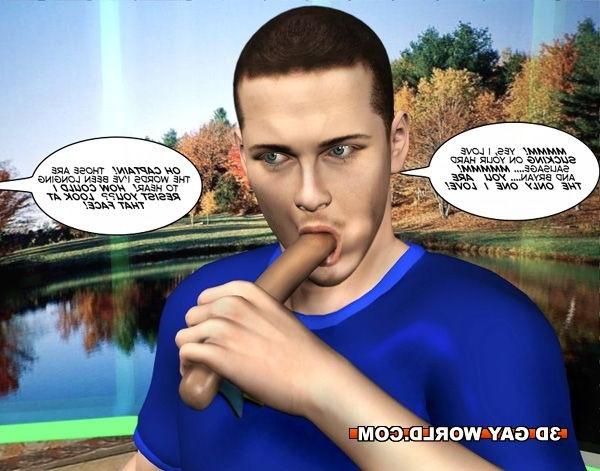 16P Gay scifi adventures 3D gay comics anime cartoon hunk man dude