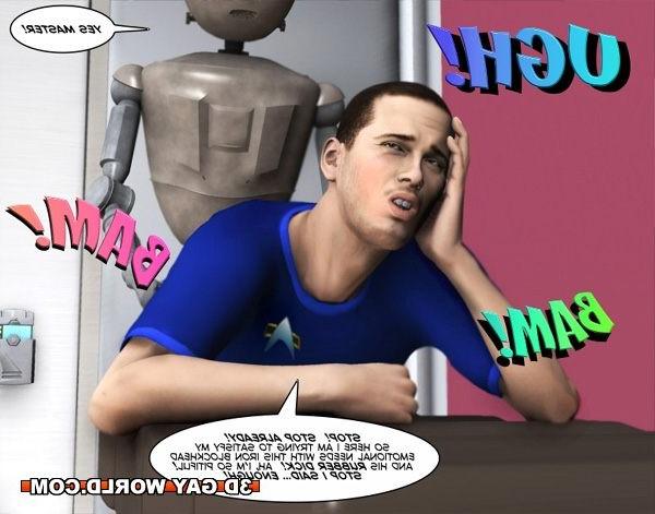 16P Gay scifi adventures 3D gay comics anime cartoon hunk man dude