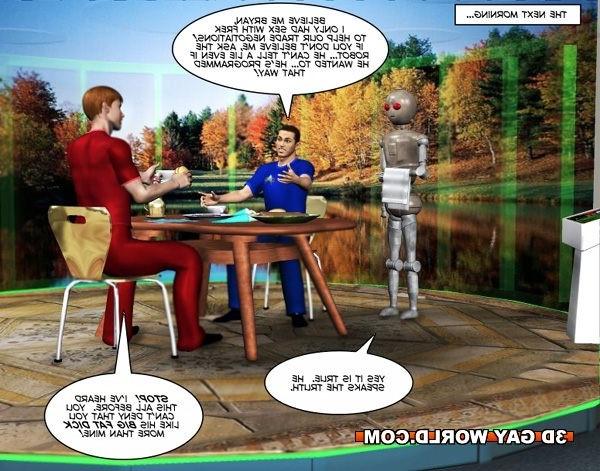 16P Gay scifi adventures 3D gay comics anime cartoon hunk man dude