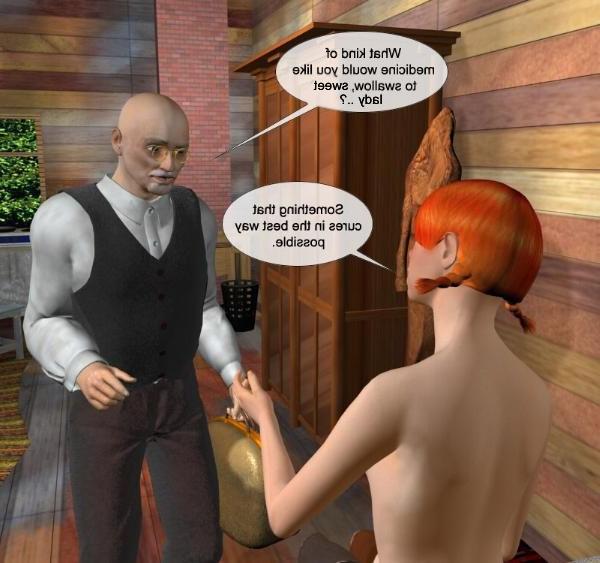 16P Old doctor vs 18yo redhead virgin girl 3D anime hentai cartoons