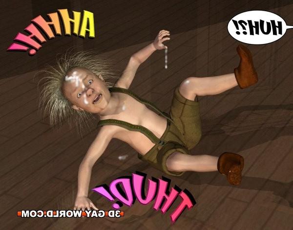 16P Cum fiesta of house elf 3D gay comics male anime voyeur cartoons