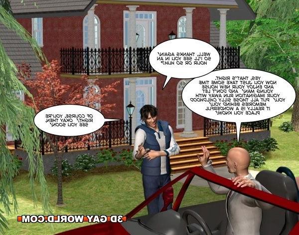 16P Cum fiesta of house elf 3D gay comics male anime voyeur cartoons
