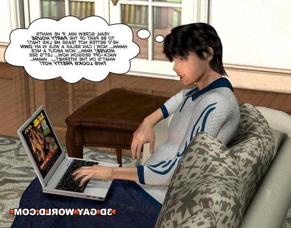 16P Cum fiesta of house elf 3D gay comics male anime voyeur cartoons